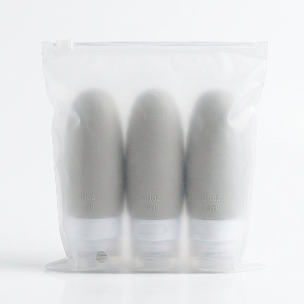 SET FRASCOS BATH GRIS personalizado | Regalos corporativos Colombia