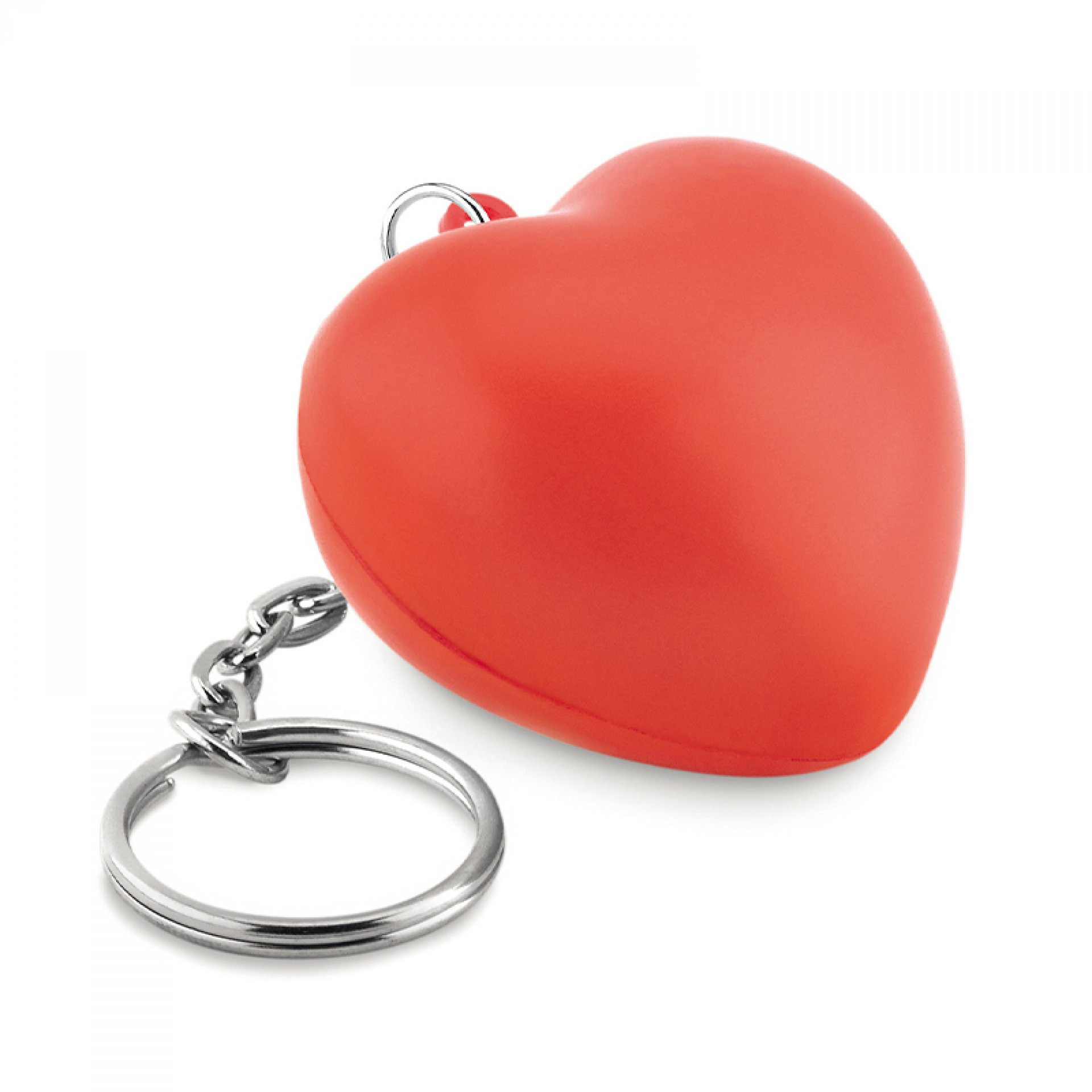 LLAVERO ANTIESTRES CORAZON ROJO personalizado | Regalos corporativos Colombia