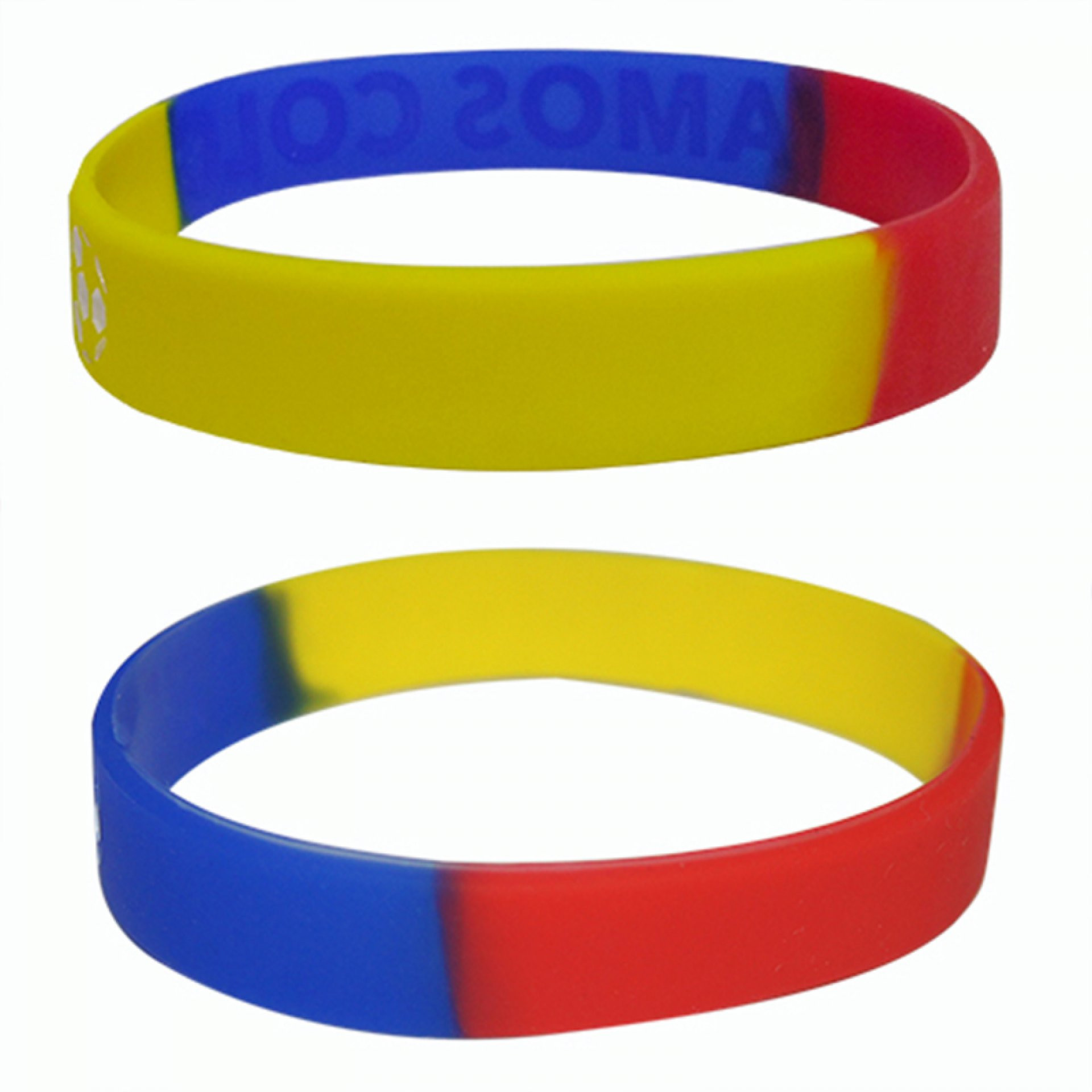 Manilla Silicona Tricolor Logo 3
